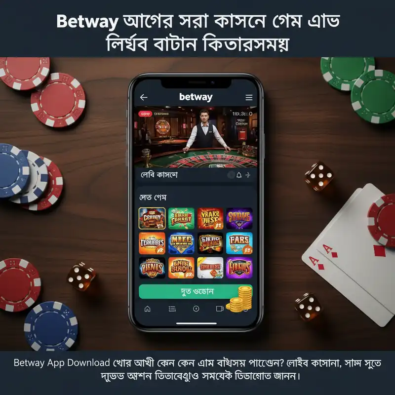 Betway App Casino Features and Live Betting Banner